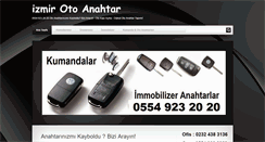 Desktop Screenshot of izmirotoanahtari.com